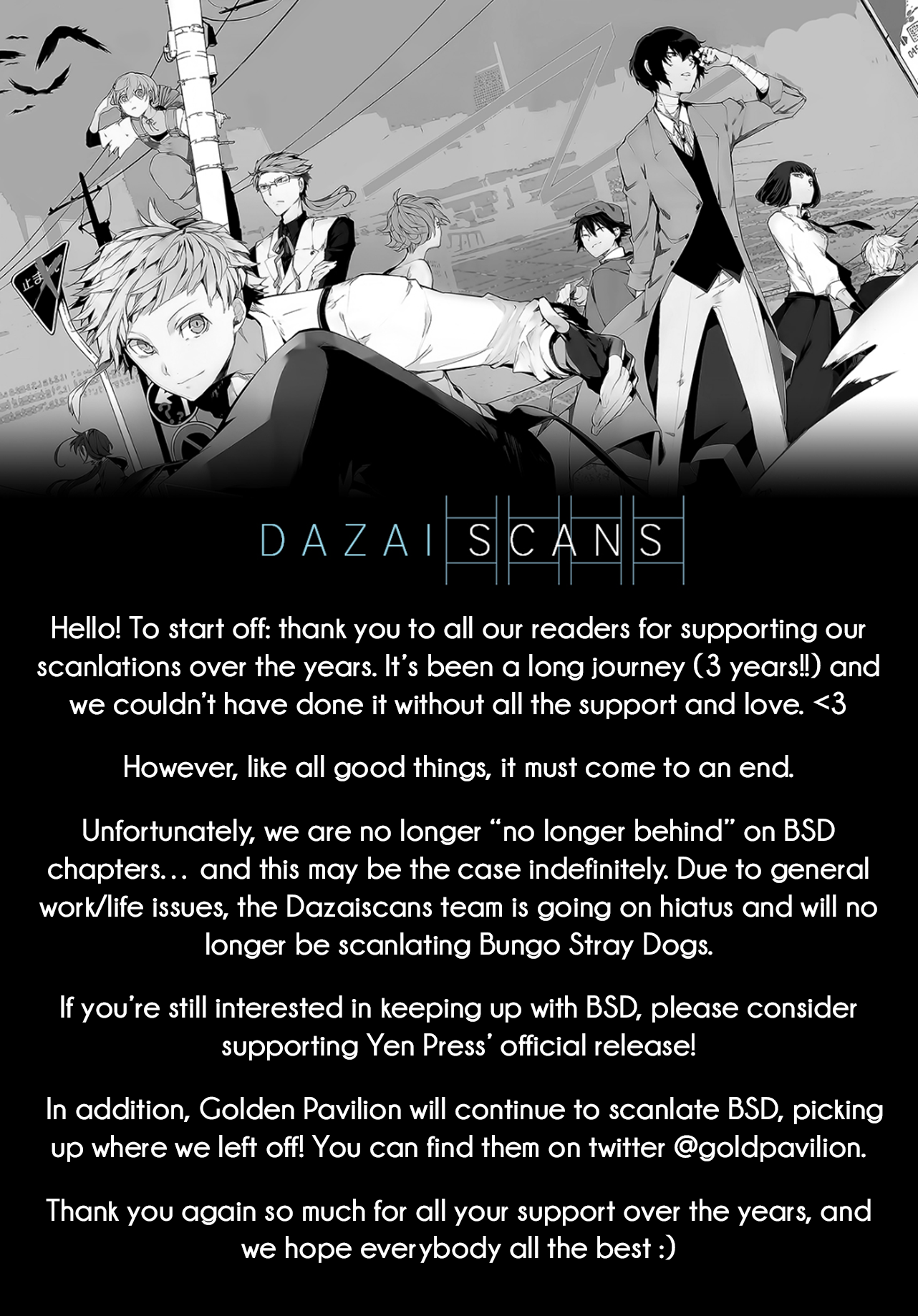 Bungou Stray Dogs, Chapter 74.5 image 28